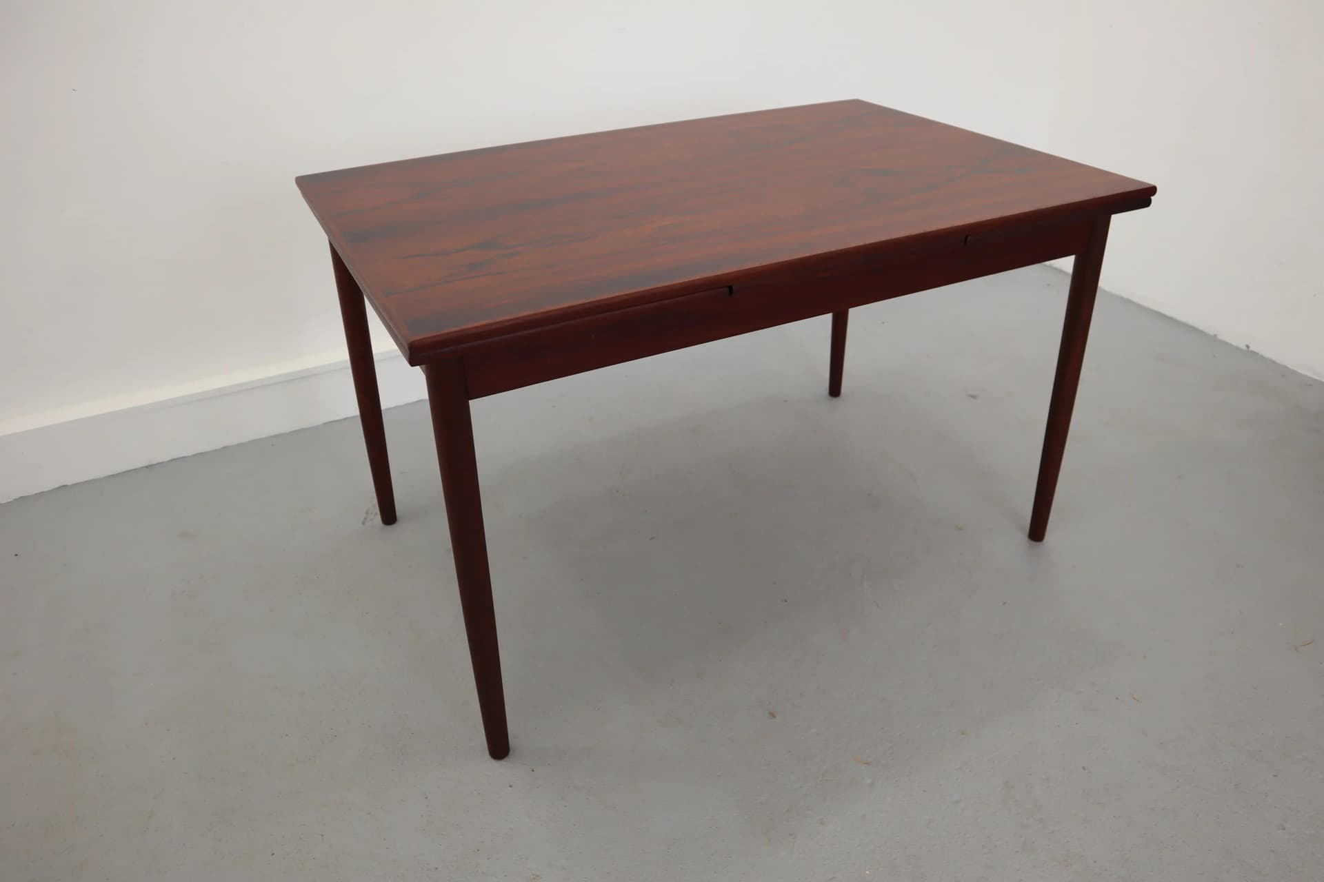 Extendable Table, brown rosewood, AM Mobler, Denmark, 1960s. - 14420