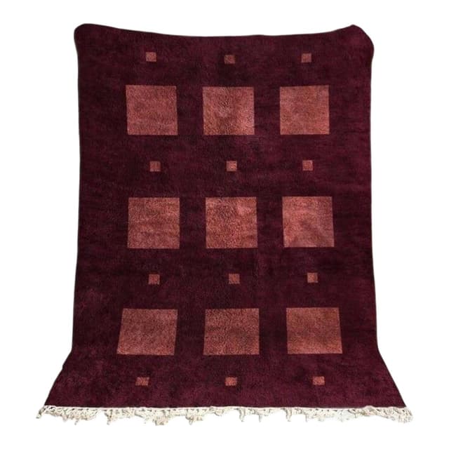 Ręcznie tkany dywan 150x250 cm, wełna, multikolor, Maroko - WYMIARY