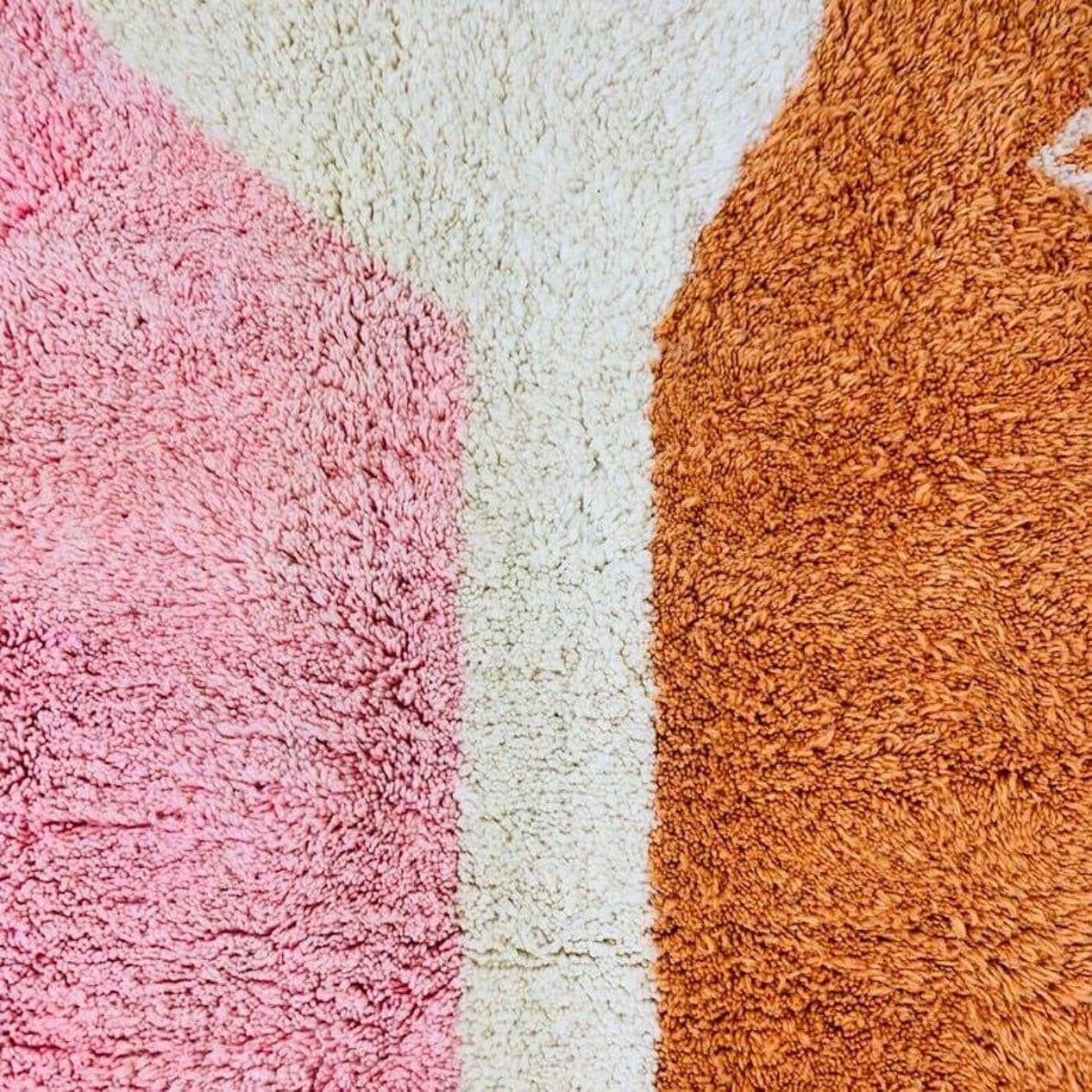 Ręcznie tkany dywan 150x250 cm, wełna, multikolor, Maroko - 205215