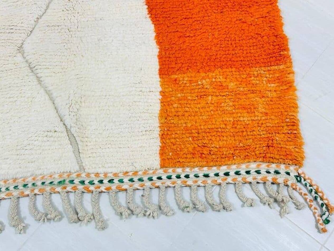 Ręcznie tkany dywan 140x260 cm, wełna, wielokolorowy, Maroko - 205085