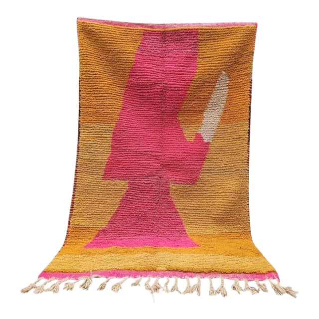 Ręcznie tkany dywan 150x250 cm, wełna, multikolor, Maroko - WYMIARY