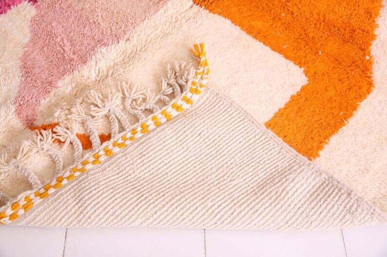 Ręcznie tkany dywan 150x250 cm, wełna, multikolor, Maroko - 204882