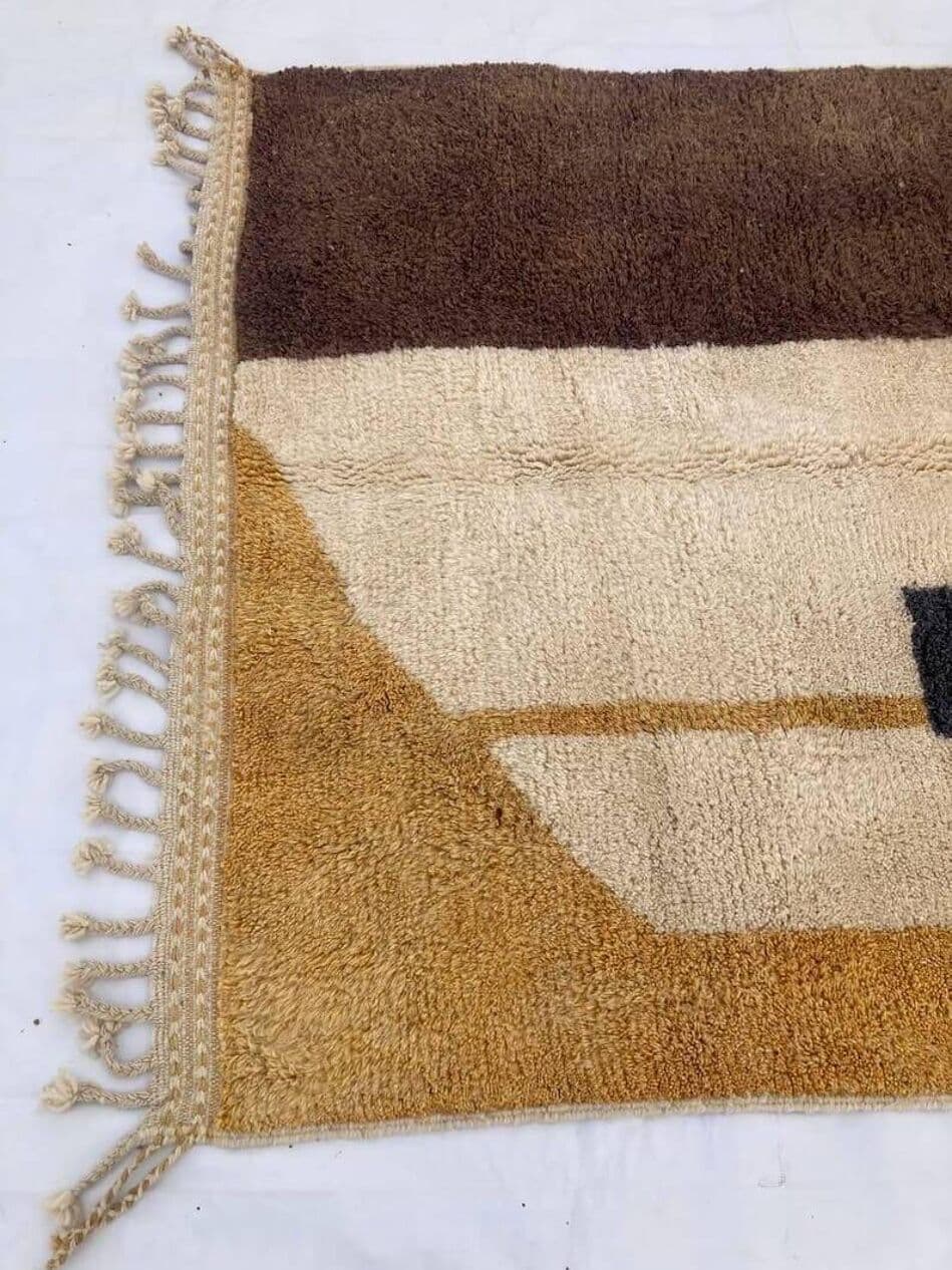 Handmade rug 160x240 cm, wool, multicolor, Morocco - 204663