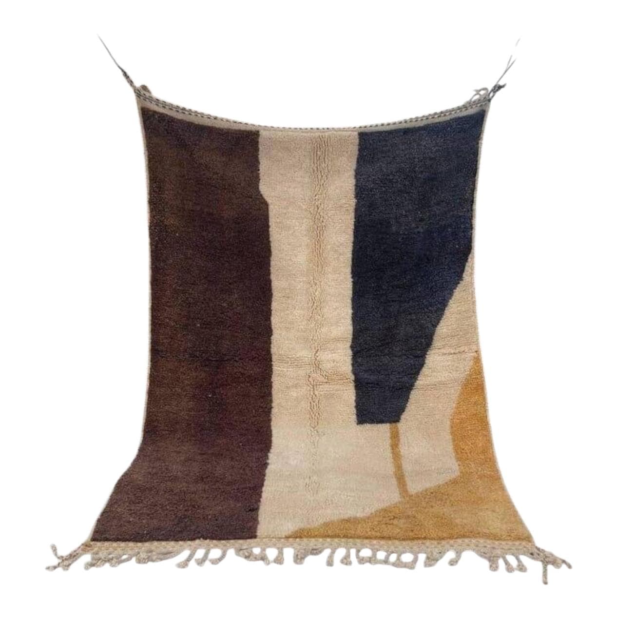 Handmade rug 160x240 cm, wool, multicolor, Morocco - 206934