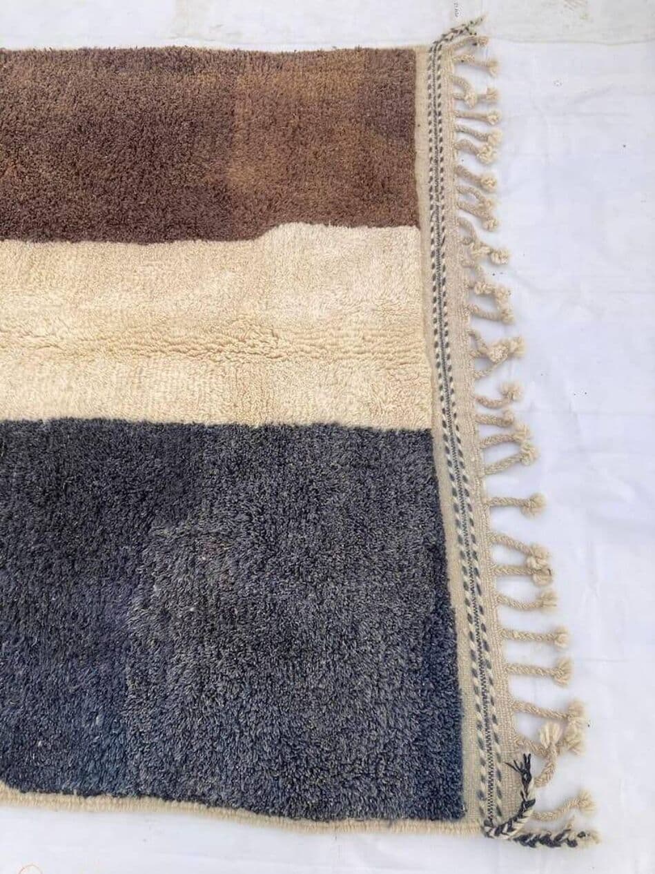 Handmade rug 160x240 cm, wool, multicolor, Morocco - 204662