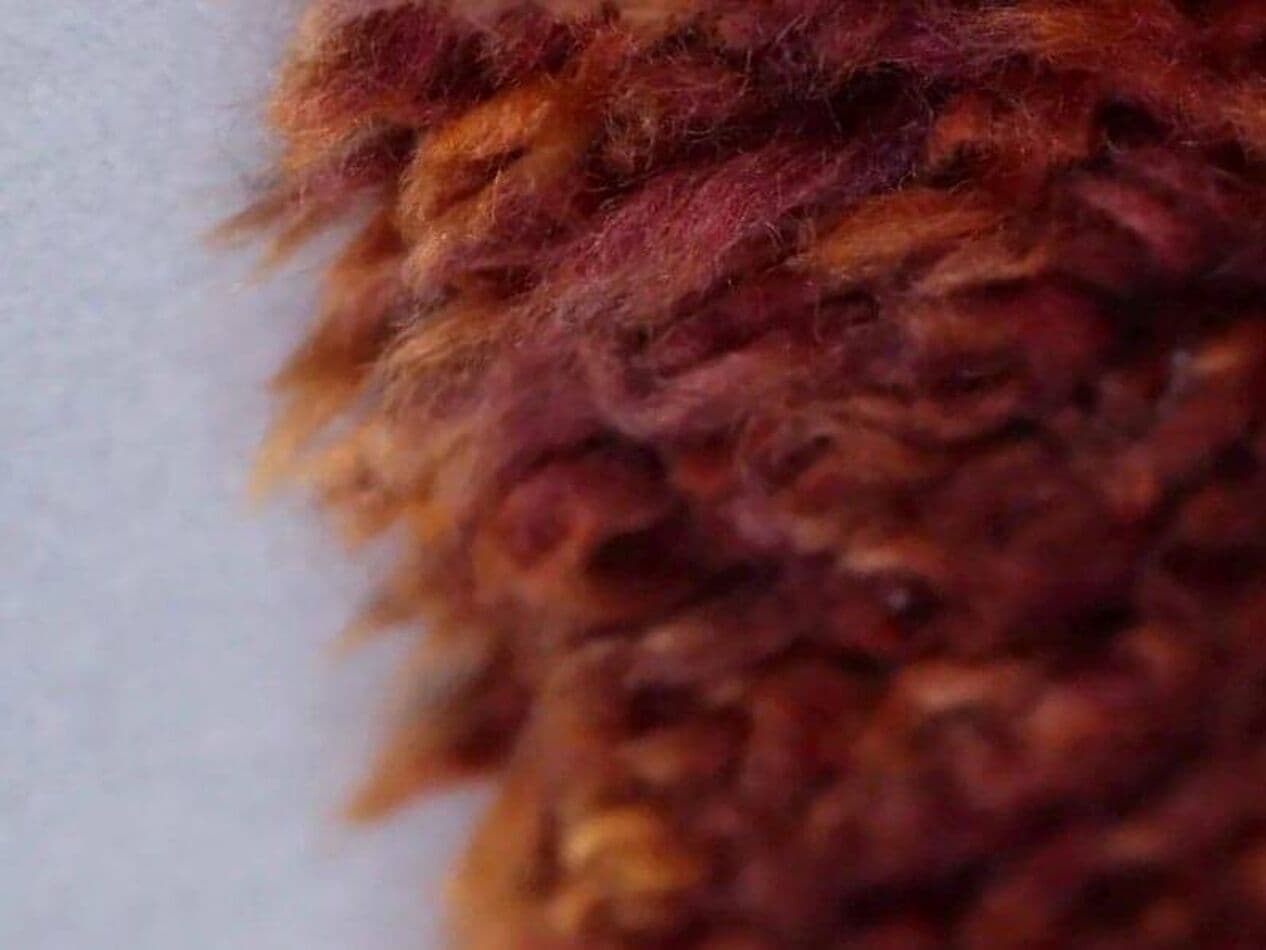 Ręcznie tkany dywan 150x250 cm, wełna, bordowy, Maroko - 204368