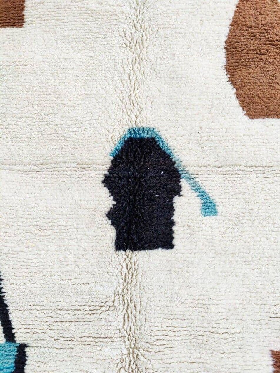 Ręcznie tkany dywan 150x250 cm, wełna, multikolor, Maroko - 204271