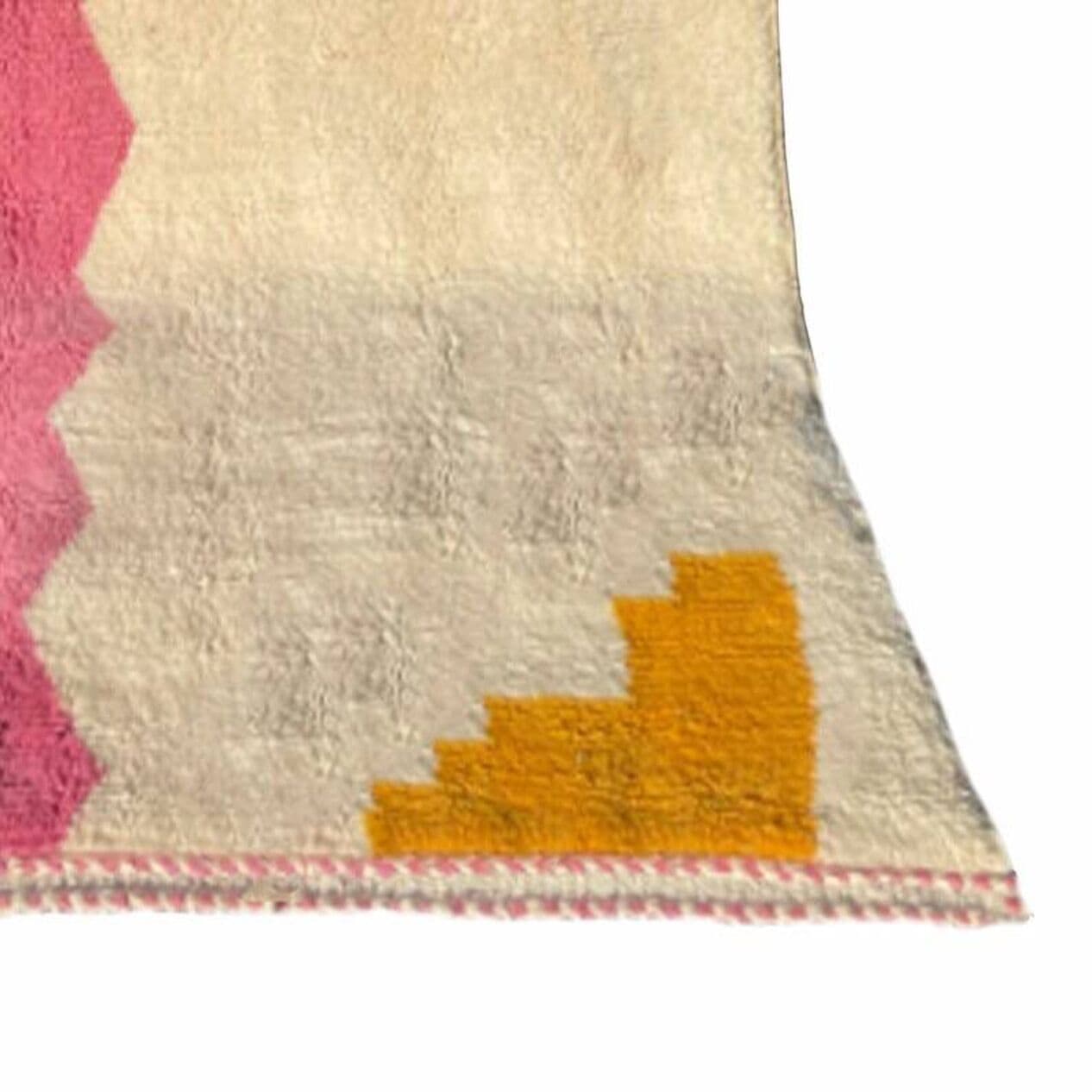 Ręcznie tkany dywan 150x250 cm, wełna, multikolor, Maroko - 204242