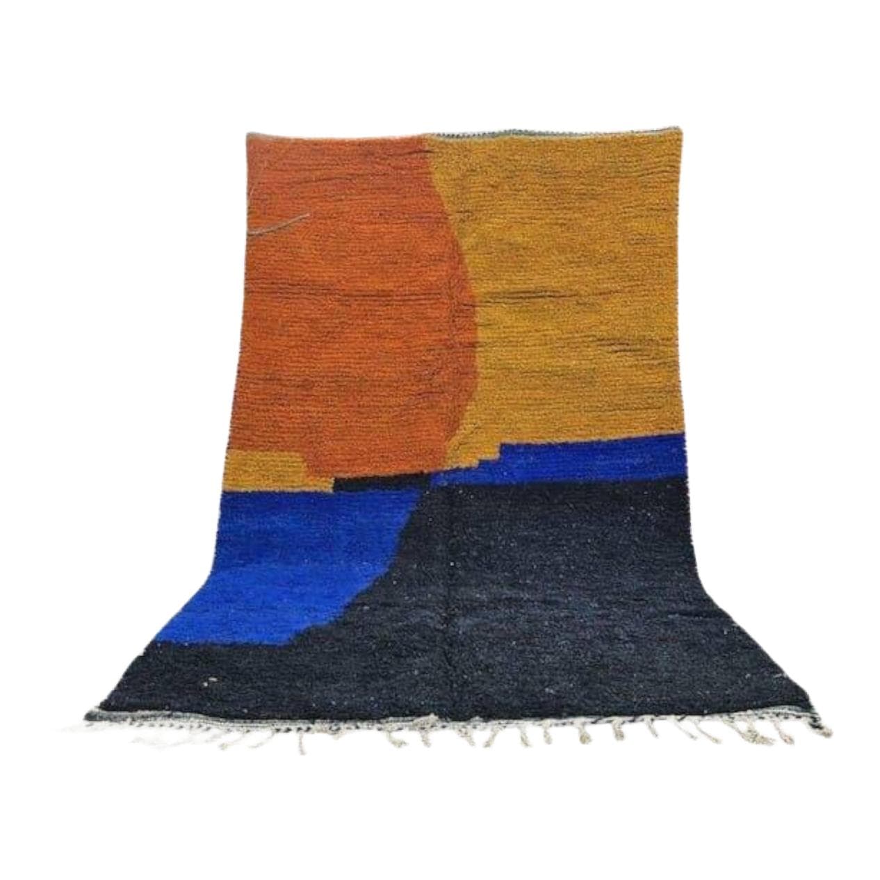 Ręcznie tkany dywan 150x250 cm, wełna, multikolor, Maroko