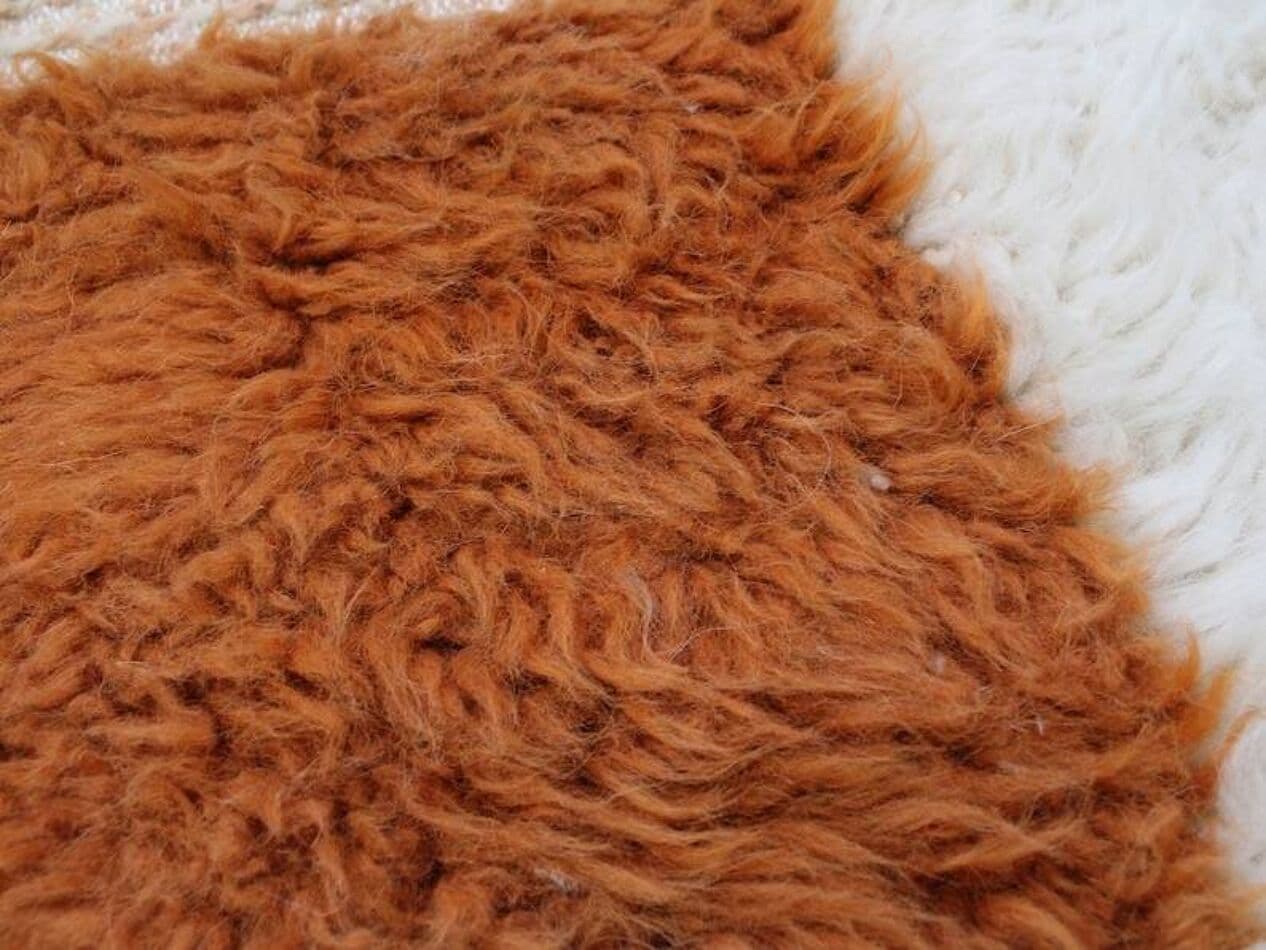 Ręcznie tkany dywan 100x200 cm, wełna, multikolor, Maroko - 205811