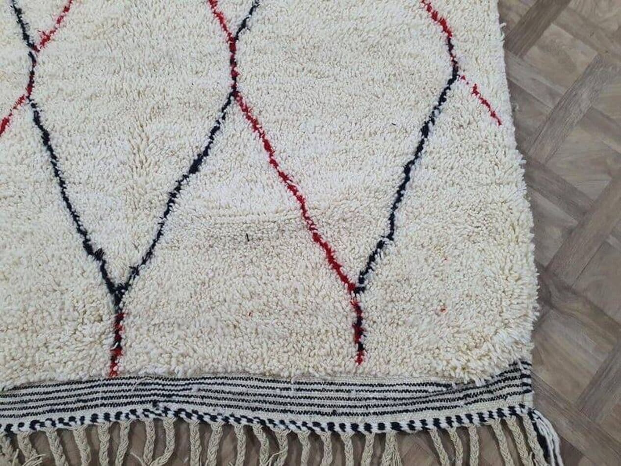 Ręcznie tkany dywan 150x250 cm, wełna, wielokolorowy, Maroko - 207139