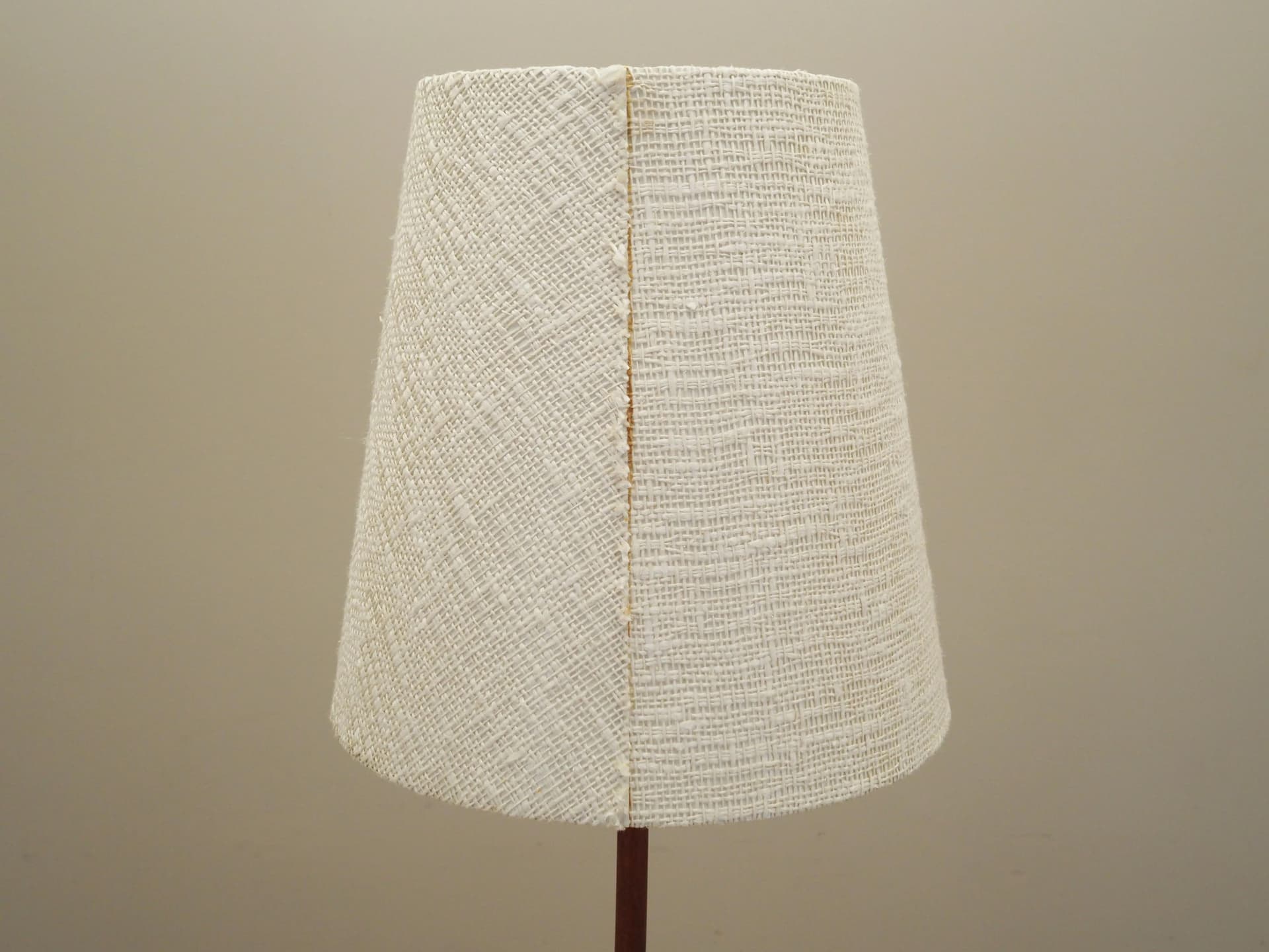 Lampa podłogowa, teak brązowy, metal, Dania, lata 70. - 14771