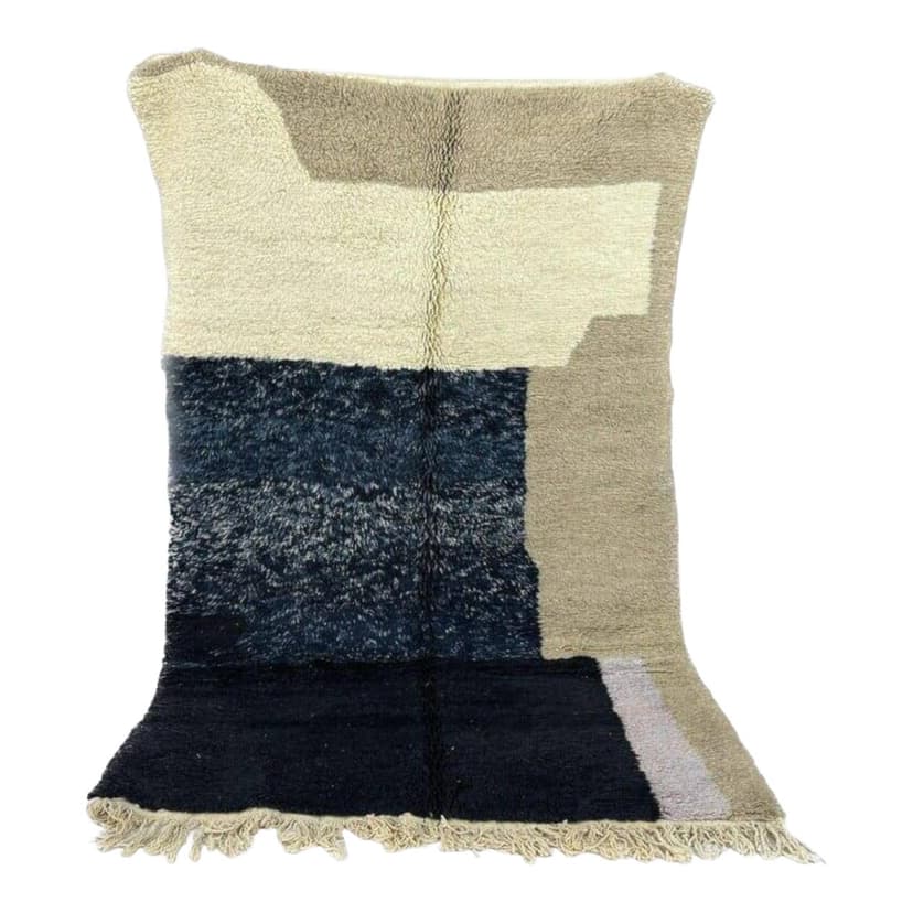 Ręcznie tkany dywan 150x250 cm, wełna, multikolor, Maroko