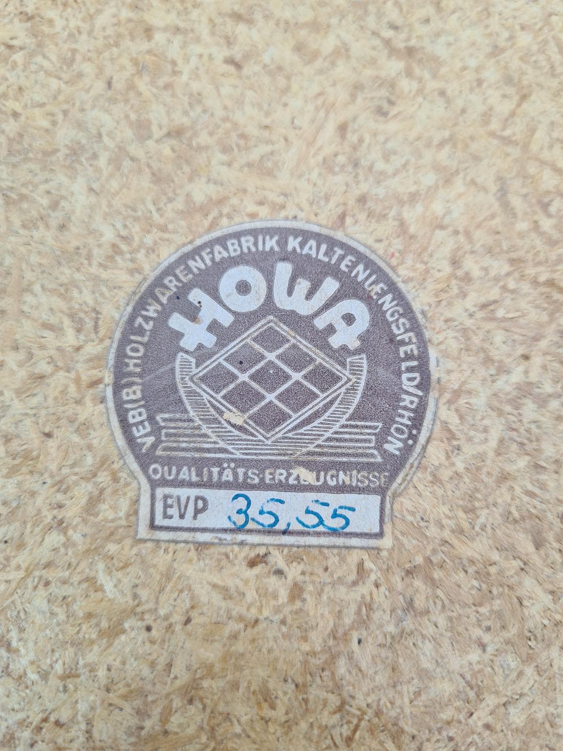 Stolik kawowy z mozaiką w stylu Mid-Century Modern z niemieckiej firmy Howa, lata 50. XX wieku - 206070