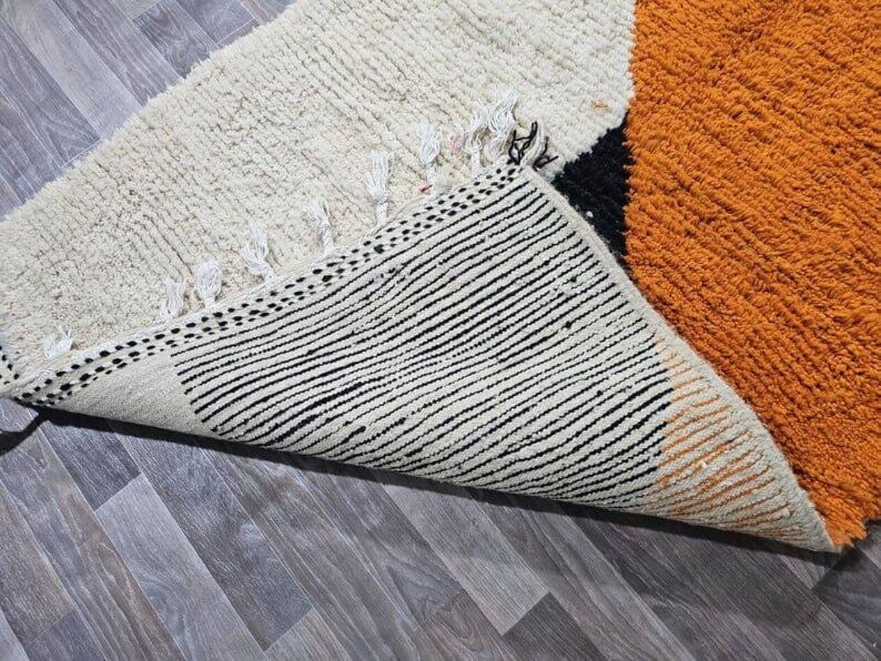 Ręcznie tkany dywan 150x250 cm, wełna, multikolor, Maroko - 206557