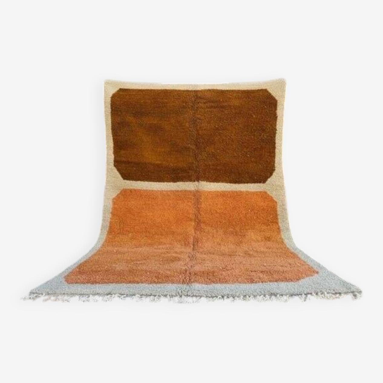 Ręcznie tkany dywan 150x250 cm, wełna, multikolor, Maroko - 206554