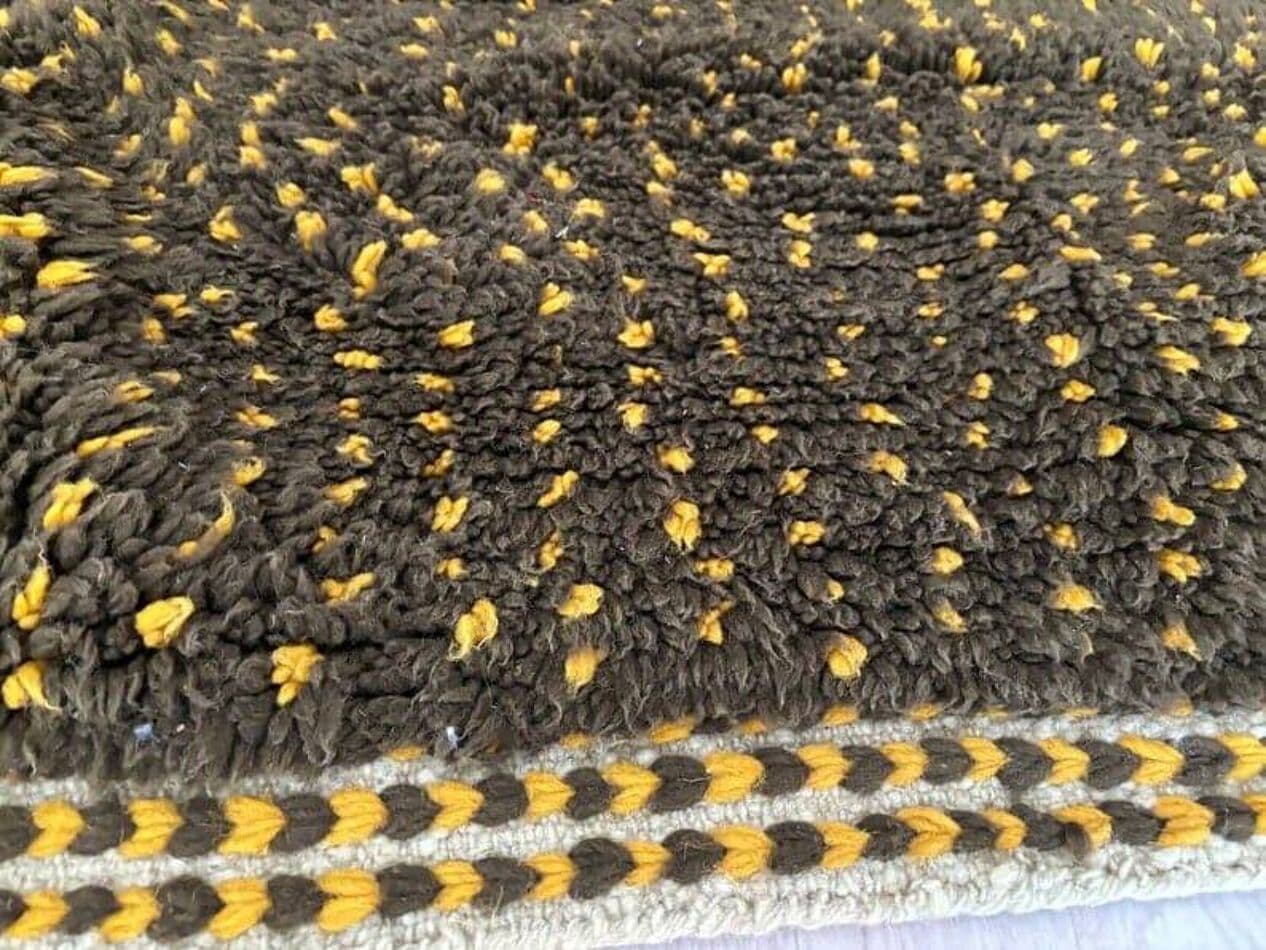 Ręcznie tkany dywan 140x260 cm, wełna, multikolor, Maroko - 206532