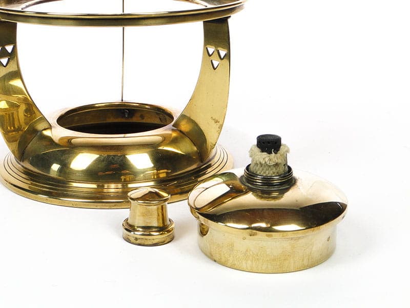 Buliera Art Nouveau, mosiądz złocisty, WMF, Niemcy, początek XX w. - 206123