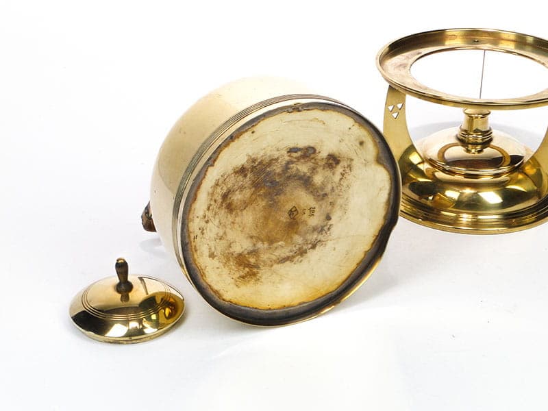 Buliera Art Nouveau, mosiądz złocisty, WMF, Niemcy, początek XX w. - 206125