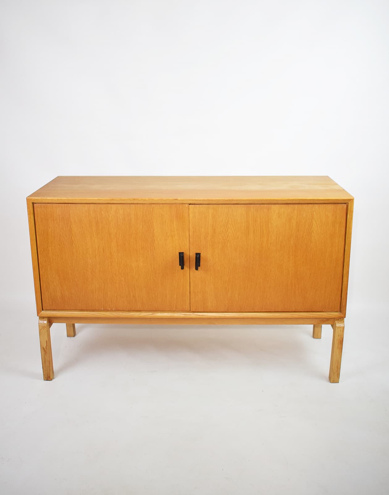 Komoda, dąb jasnobrązowy, proj. M. Grabiński, Ikea, Szwecja, lata 60. - 206154
