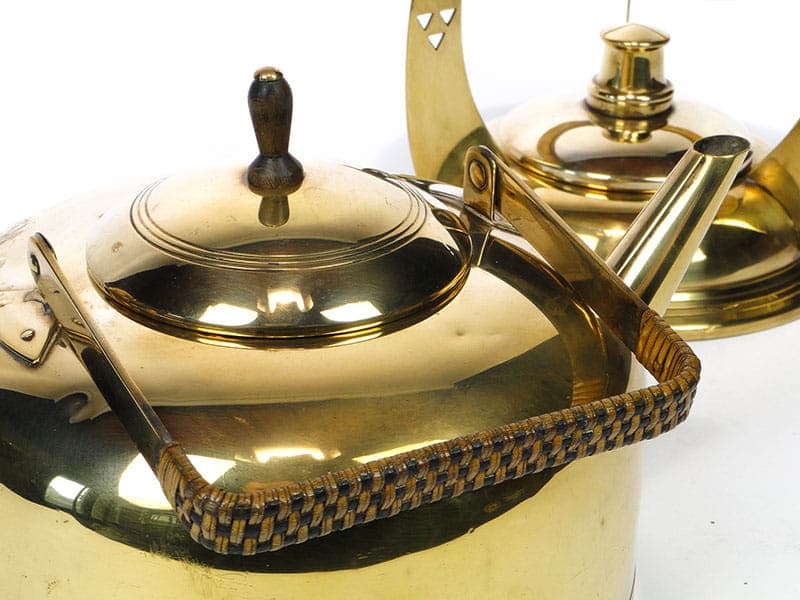 Buliera Art Nouveau, złocisty mosiądz, Niemcy, początek XX w. - 206165