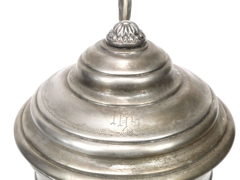 Dzban na wino Art Nouveau, złoty, mosiądz, Niemcy, początek XX w. - 206186