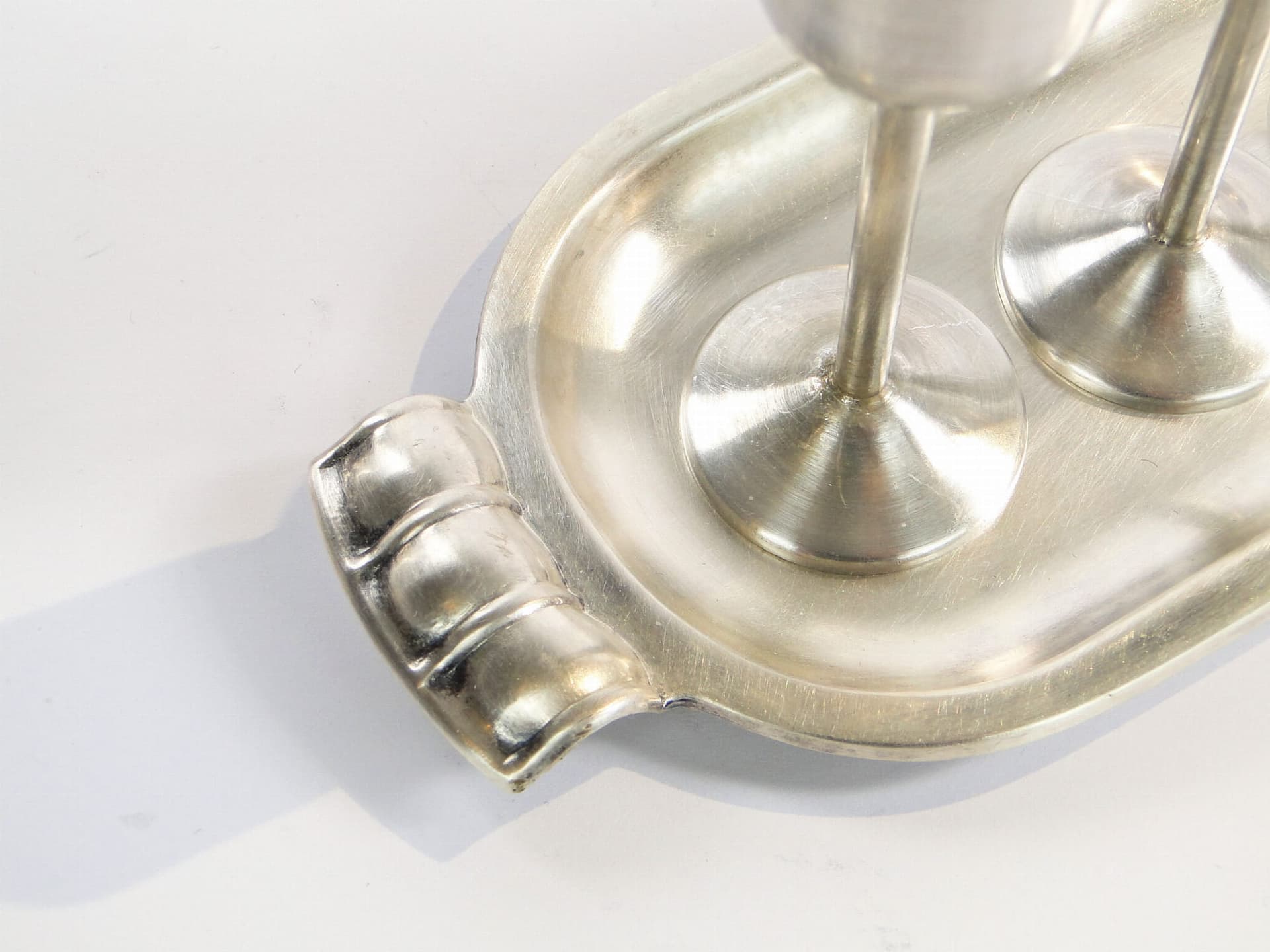 Goblet Set with Tray, Art Deco, silver, brass, Austria, 1920s - 206223