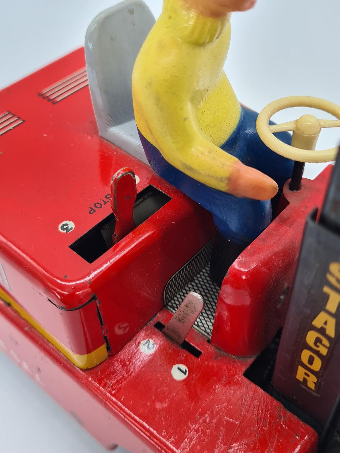 Metalowy wózek widłowy firmy Stagor z pudłami firmy Stapa, Niemcy, lata 60. XX wieku - 207197