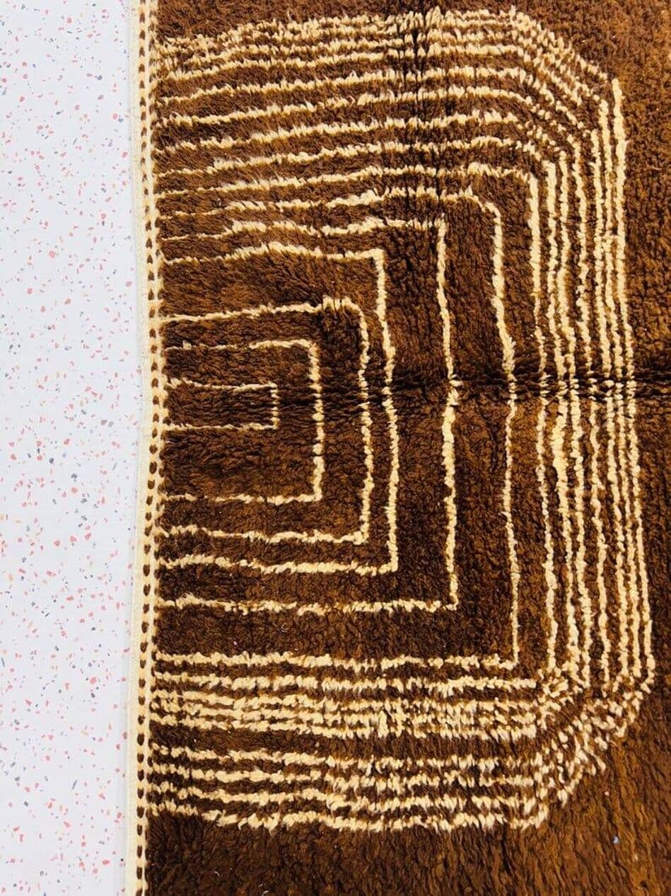 Ręcznie tkany dywan 150x250 cm, wełna, multikolor, Maroko - 208200