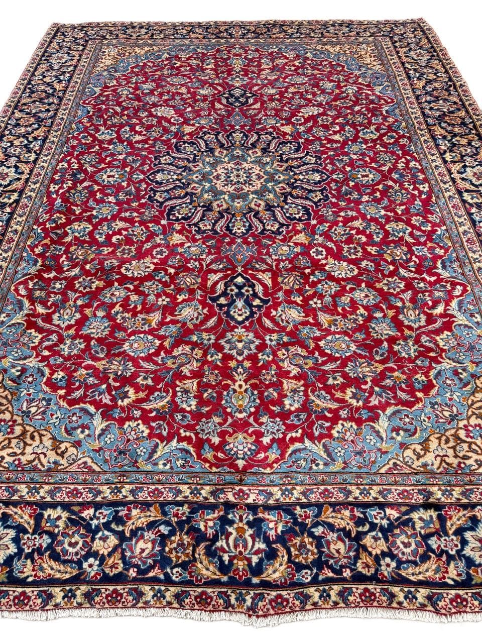 Dywan Keshan 380x290 cm, multikolor, wełna, Iran