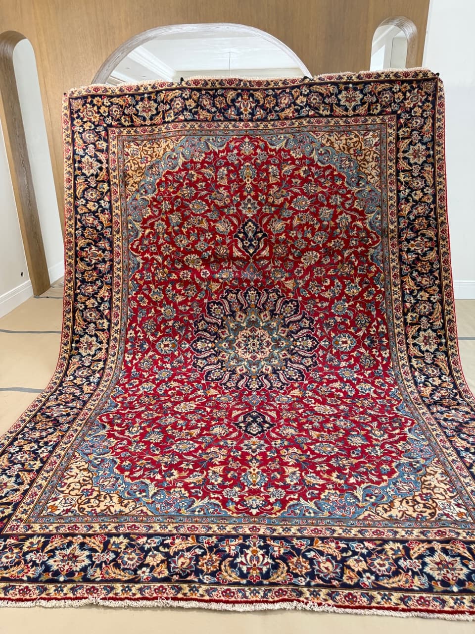 Dywan Keshan 380x290 cm, multikolor, wełna, Iran - 207555