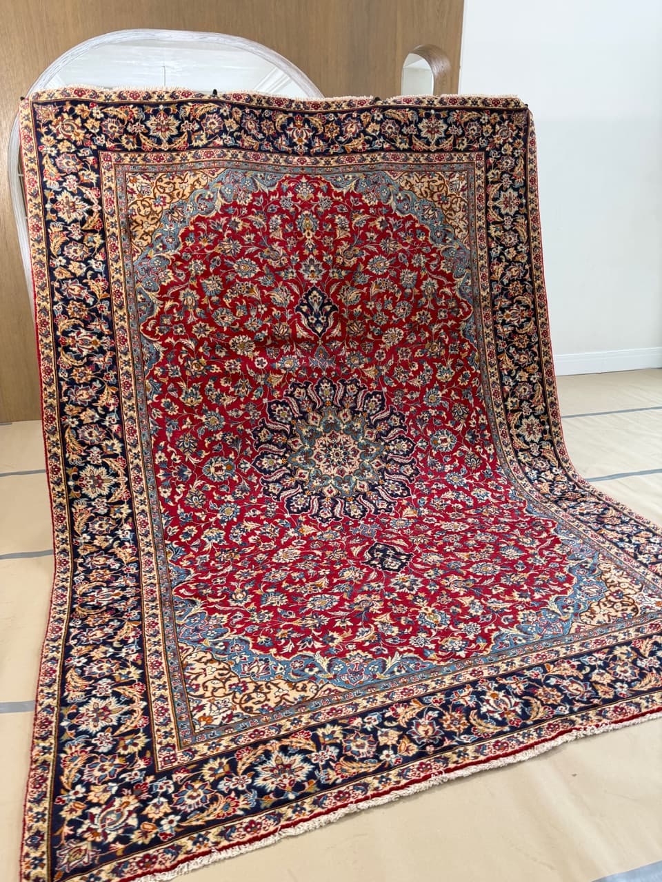 Dywan Keshan 380x290 cm, multikolor, wełna, Iran - 207562