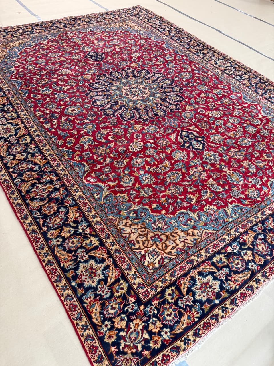 Dywan Keshan 380x290 cm, multikolor, wełna, Iran - 207558