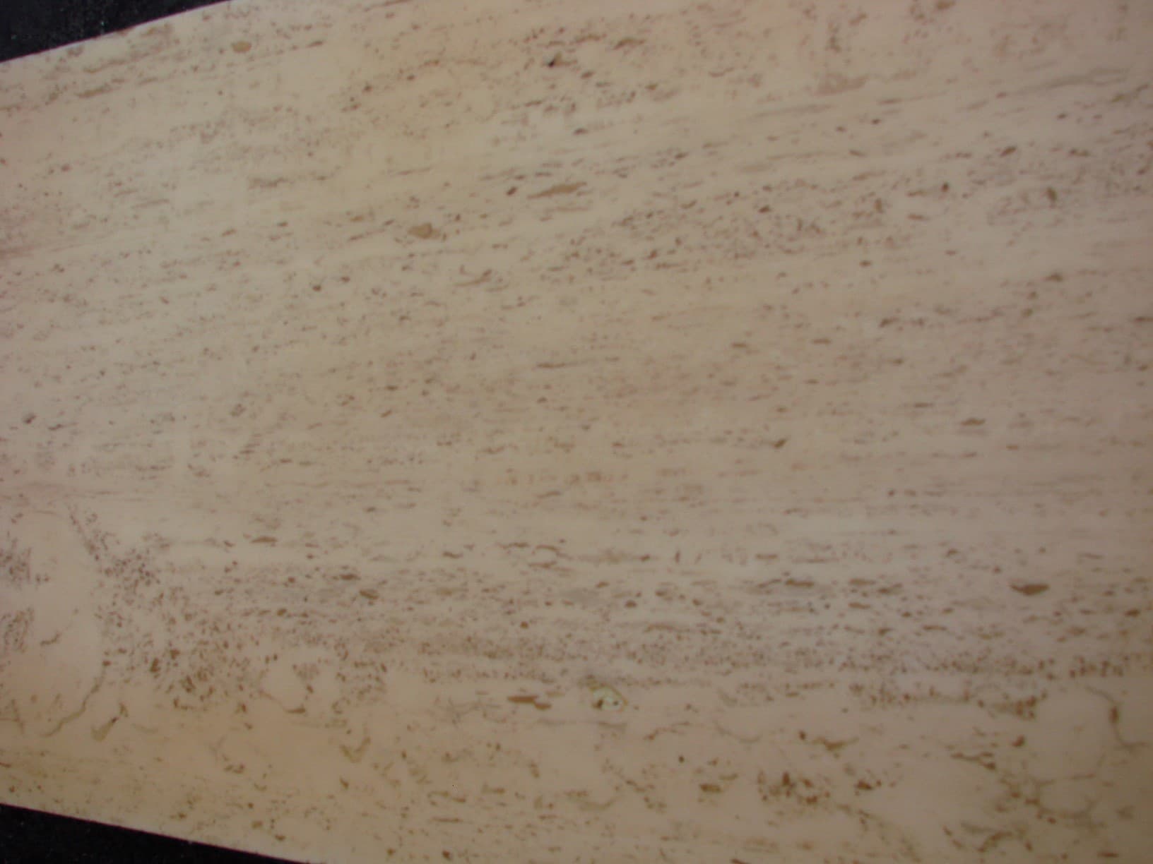 Coffee table, beige travertine, chrome steel, 1970s - 207606