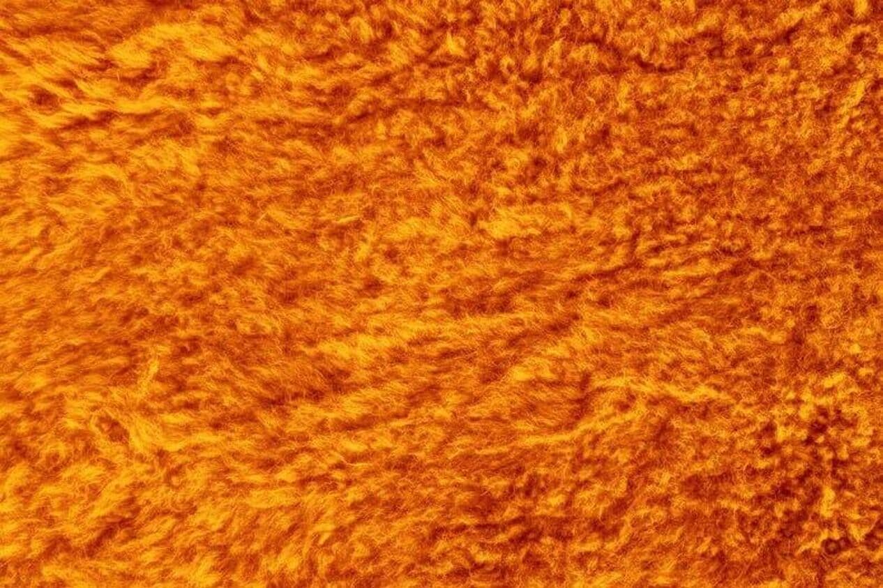 Ręcznie tkany dywan 140x260 cm, wełna, pomarańczowy, czarny, kość słoniowa, Maroko - 209061