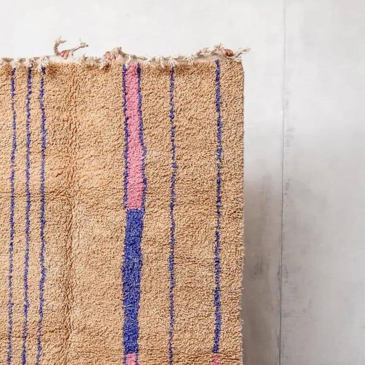 Ręcznie tkany dywan 240x160 cm, wełna, multikolor, Maroko - 208948