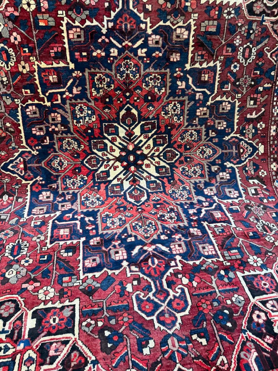Dywan perski Bahtiari 380x300 cm, multikolor, wełna, Iran - 208413