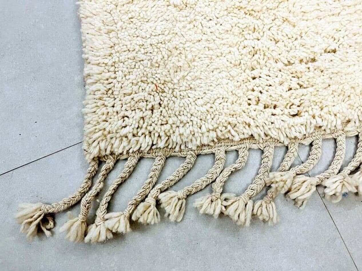 Handwoven rug 160x240 cm, wool, multicolor, Morocco - 209179