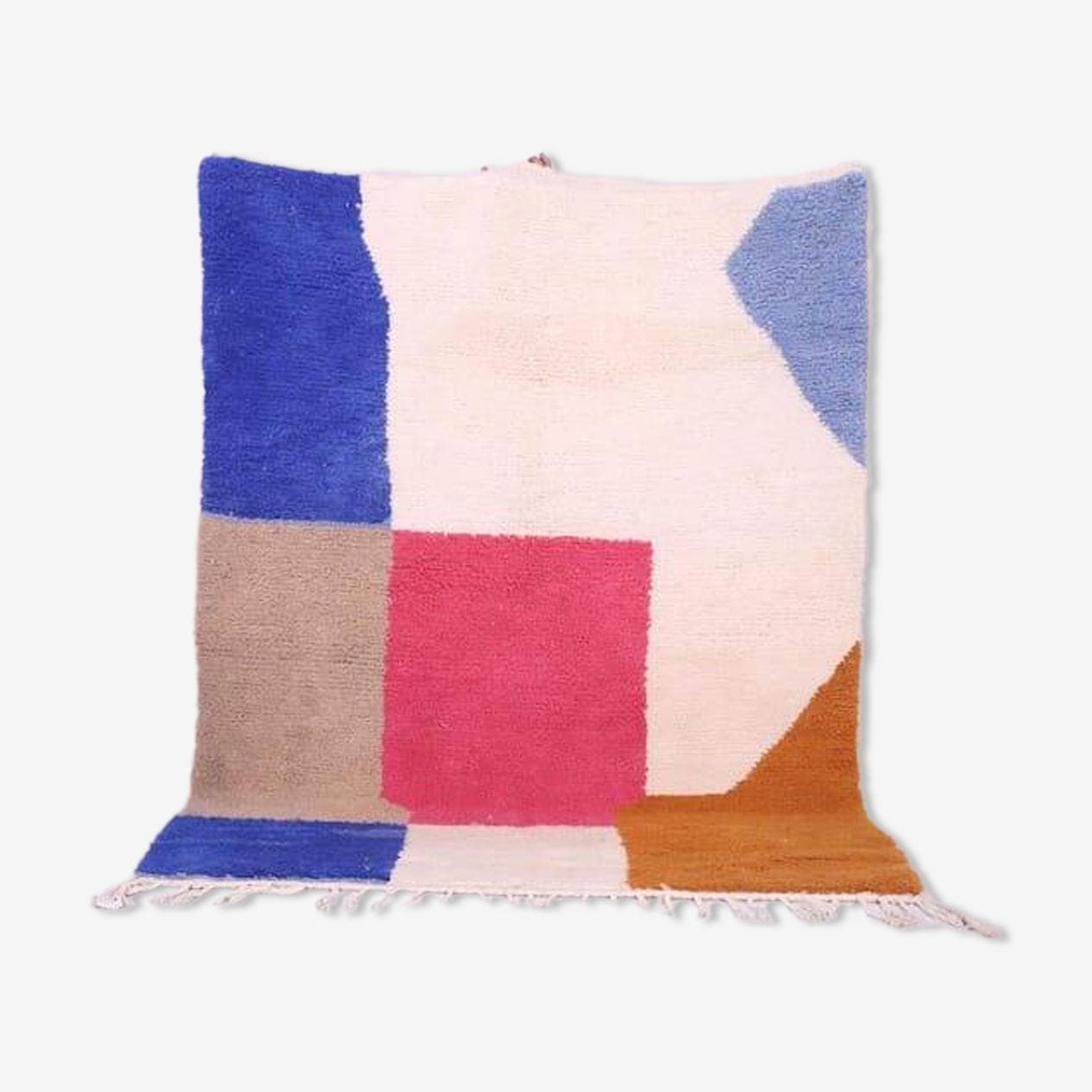 Handwoven rug 160x250 cm, wool, multicolour, Morocco - 209559