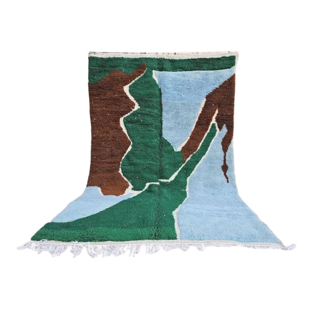 Handmade rug 150x250 cm, wool, multicolor, Morocco