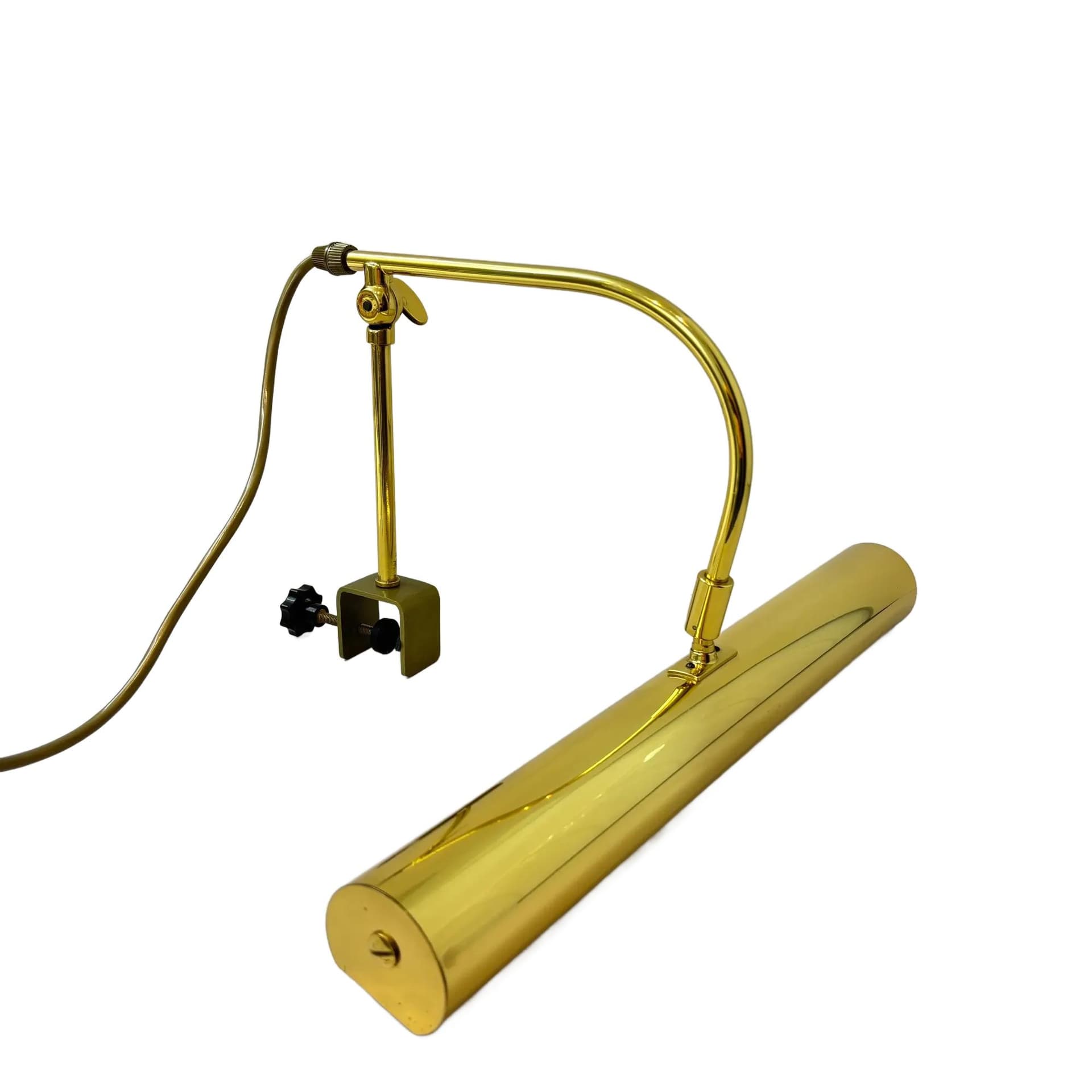 Wall Sconce N-Licht, golden brass, Germany, 1970s