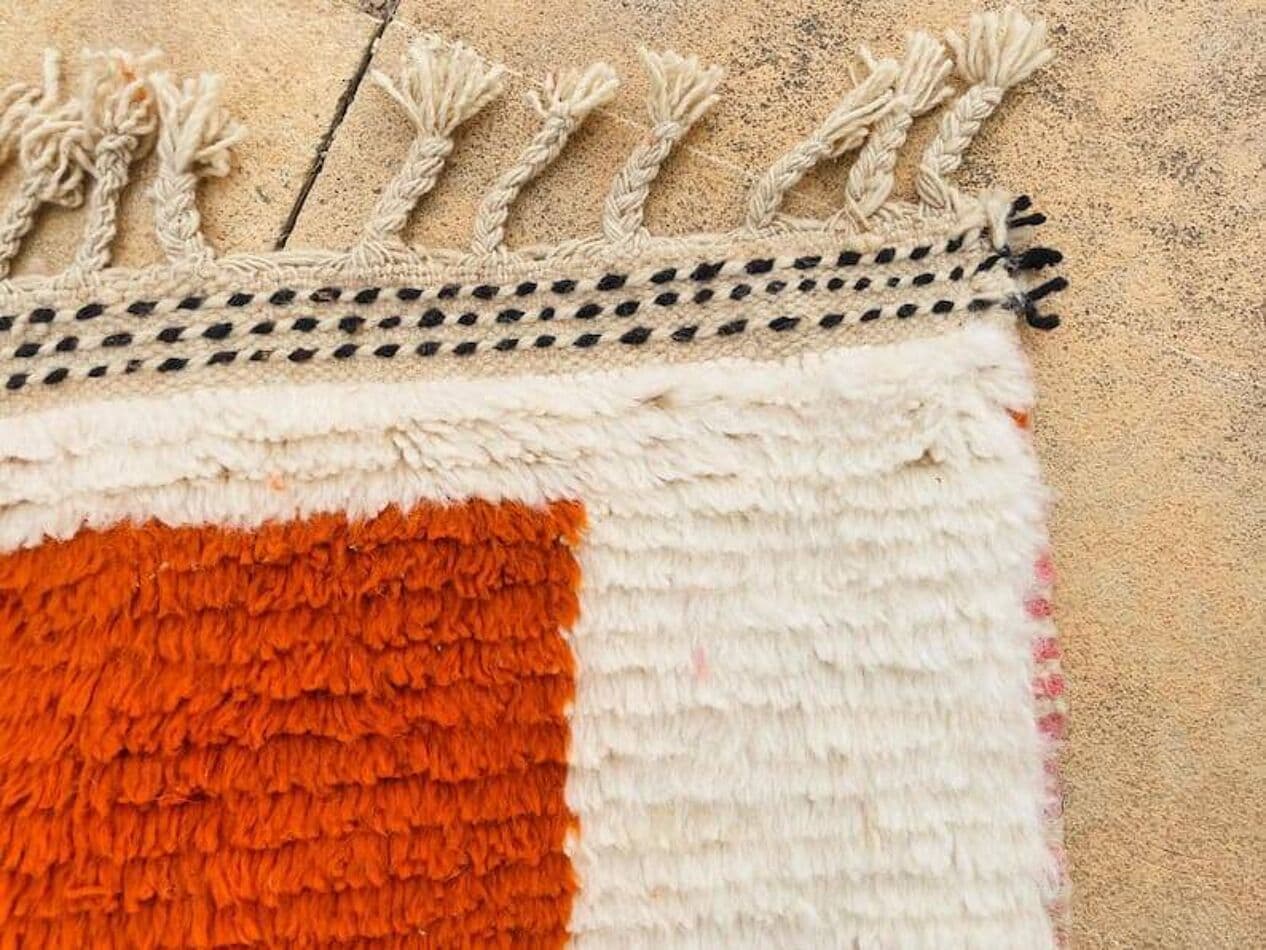 Ręcznie tkany dywan 150x250 cm, wełna, multikolor, Maroko - 209766