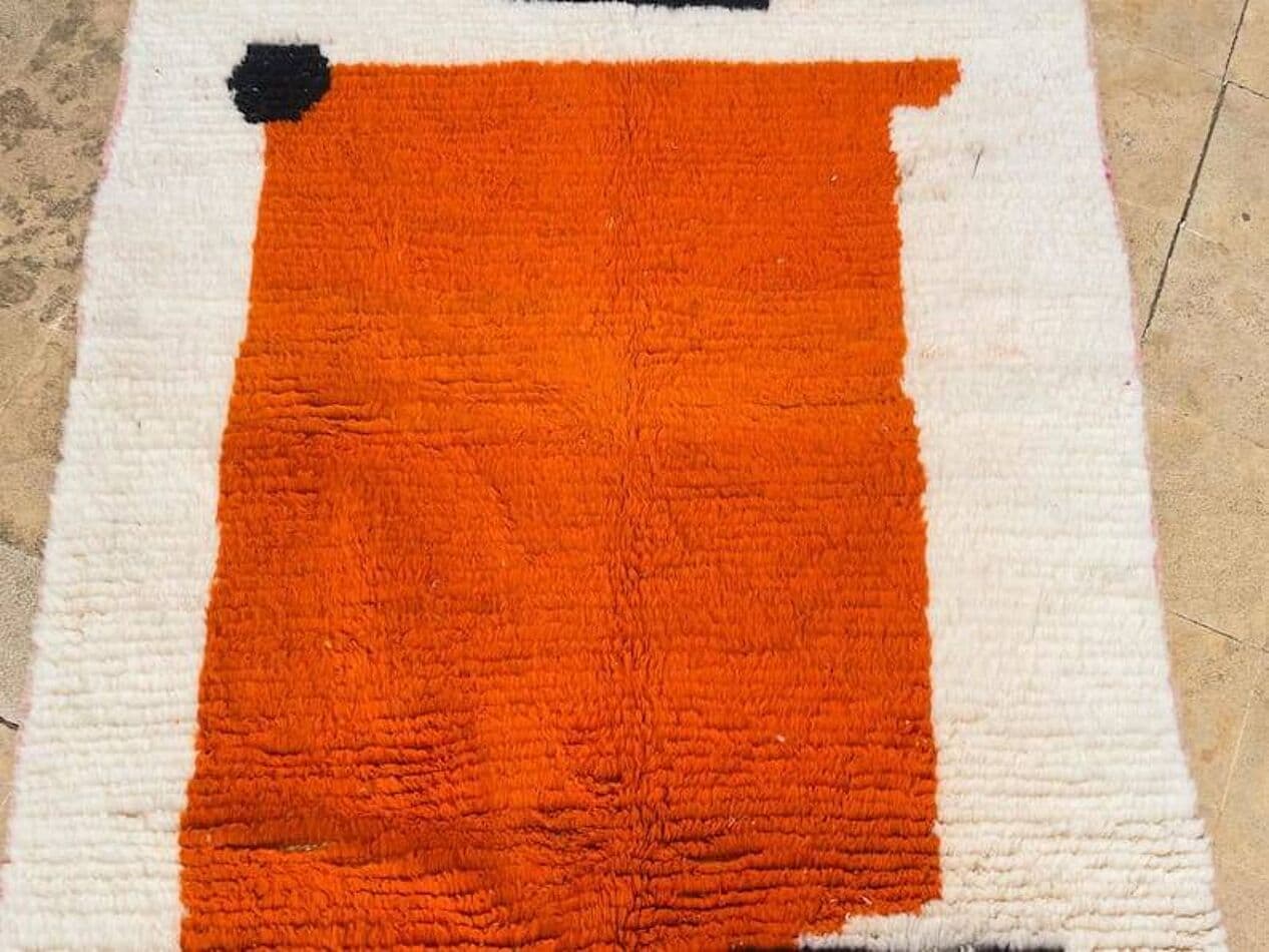 Ręcznie tkany dywan 150x250 cm, wełna, multikolor, Maroko - 209769