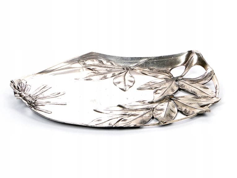 Art Nouveau centerpiece, silver, Bracia Henneberg, Poland, early 20th c. - 210143