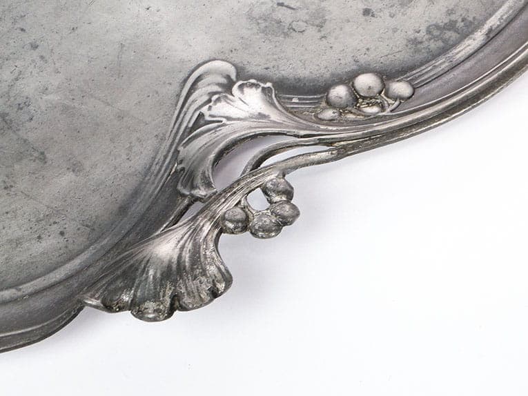 Tray, Art Nouveau, silver, WMF, Germany, early 20th c. - 210166