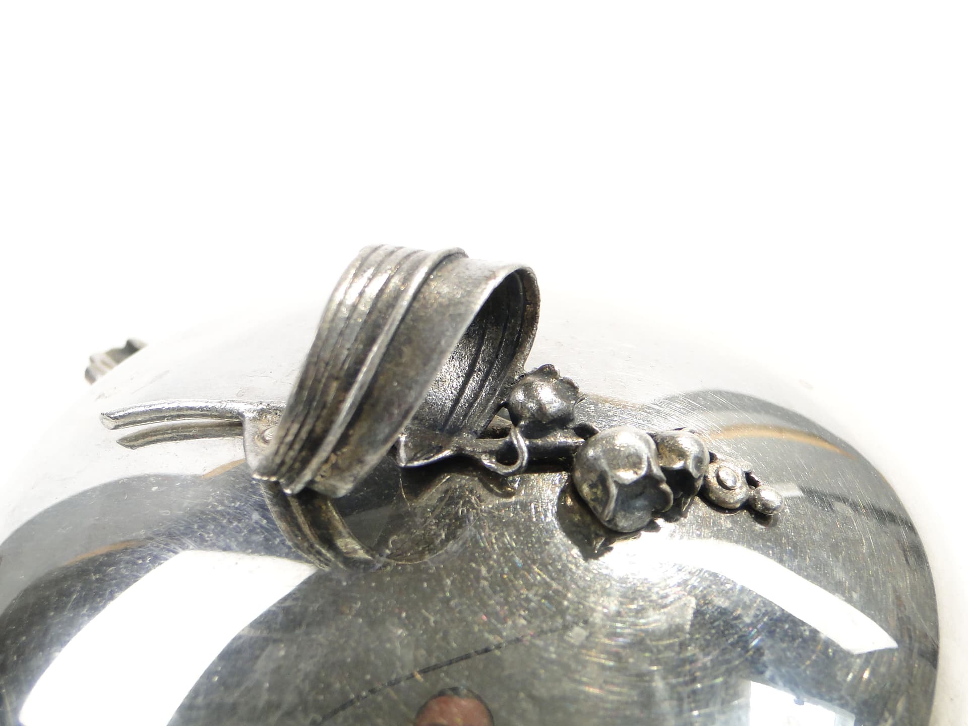 Cukierniczka Art Nouveau, srebro, Polska, lata 60. - 210238