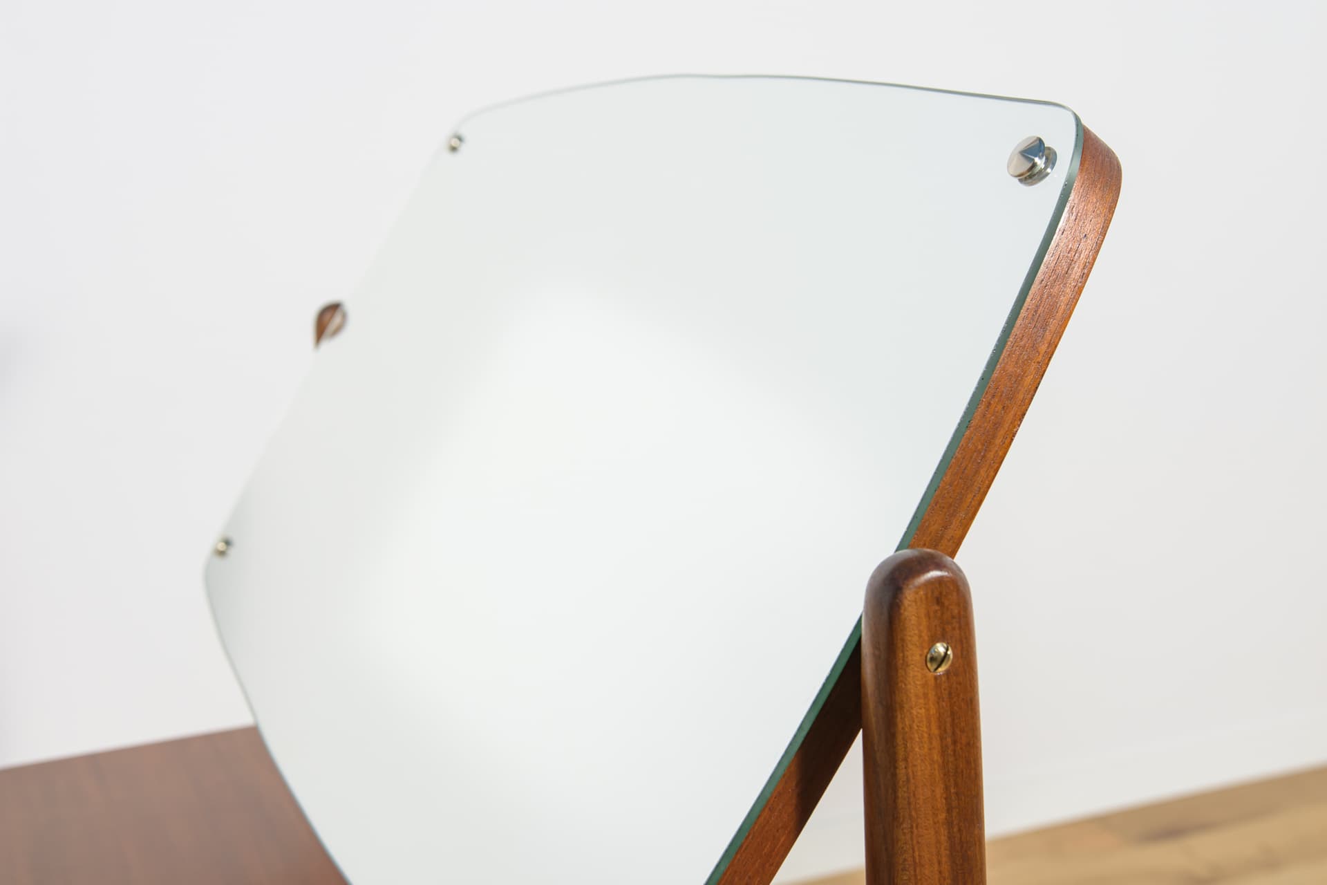 Toaletka, drewno tekowe brązowy, Ølholm Møbelfabrik, Dania, lata 60. - 210308