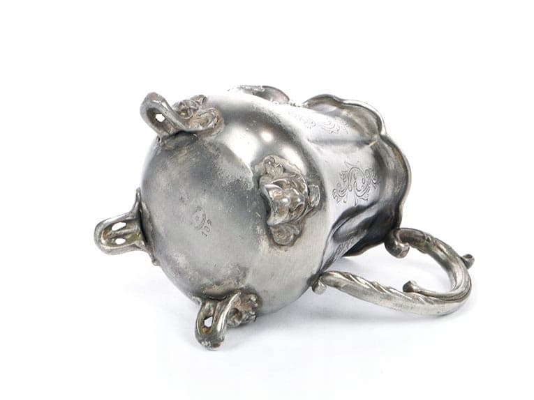 Creamer Rococo, silver metal, Bracia Henneberg, Poland, 19th c. - 210310