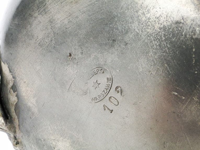 Creamer Rococo, silver metal, Bracia Henneberg, Poland, 19th c. - 210311