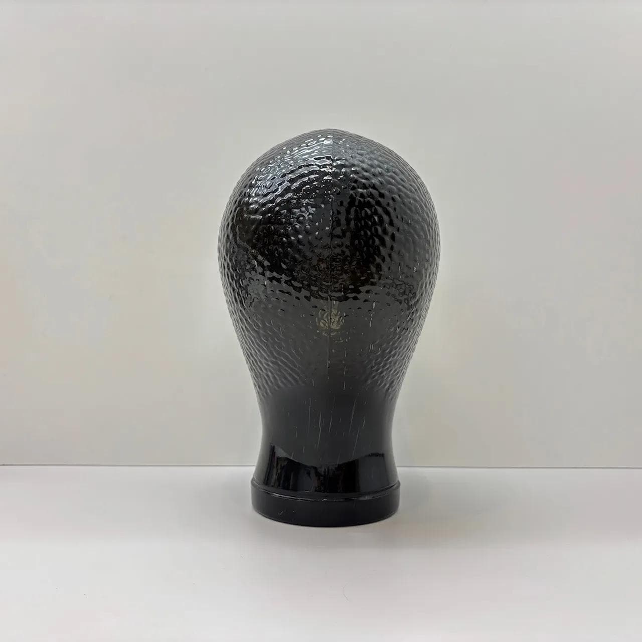 Decorative head, green glass, Germany, 1980s. - 15300